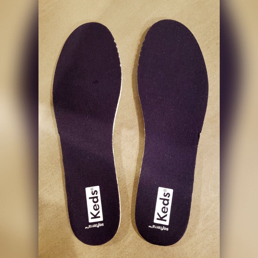 Keds Softerra Replacement Insoles Women size 8.5 NEW - Can be cut smaller